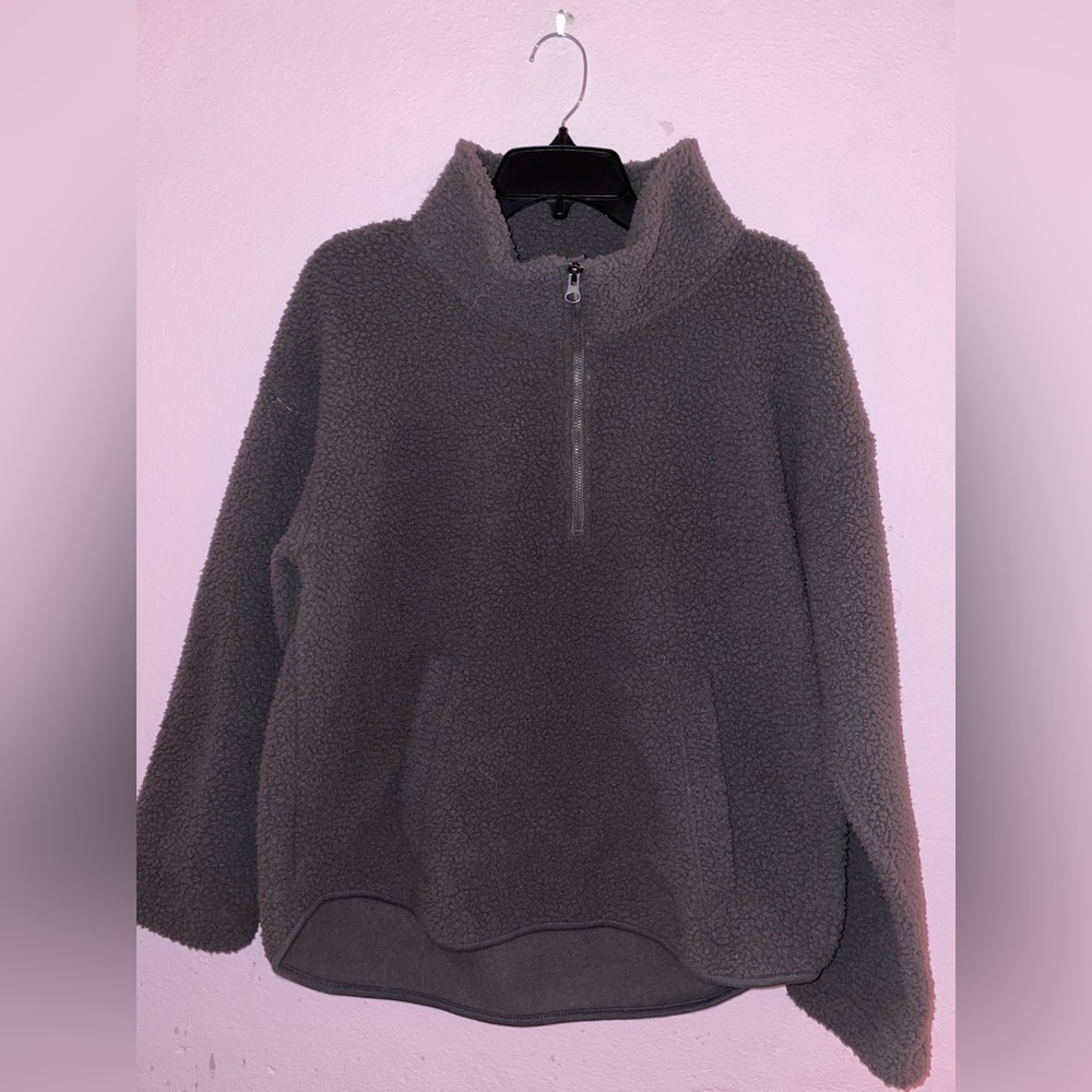 Women’s Fleece Quarter Zip Long Sleeve